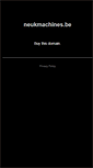 Mobile Screenshot of neukmachines.be